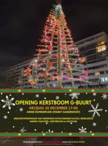 Opening kerstboom G-buurt