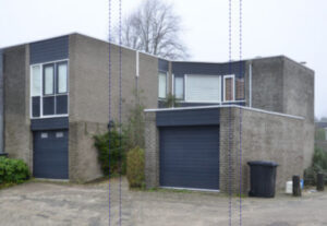 Een garage- in plaats van dakopbouw