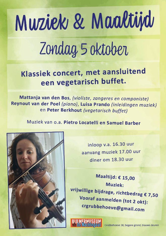 Muziek en maaltijd