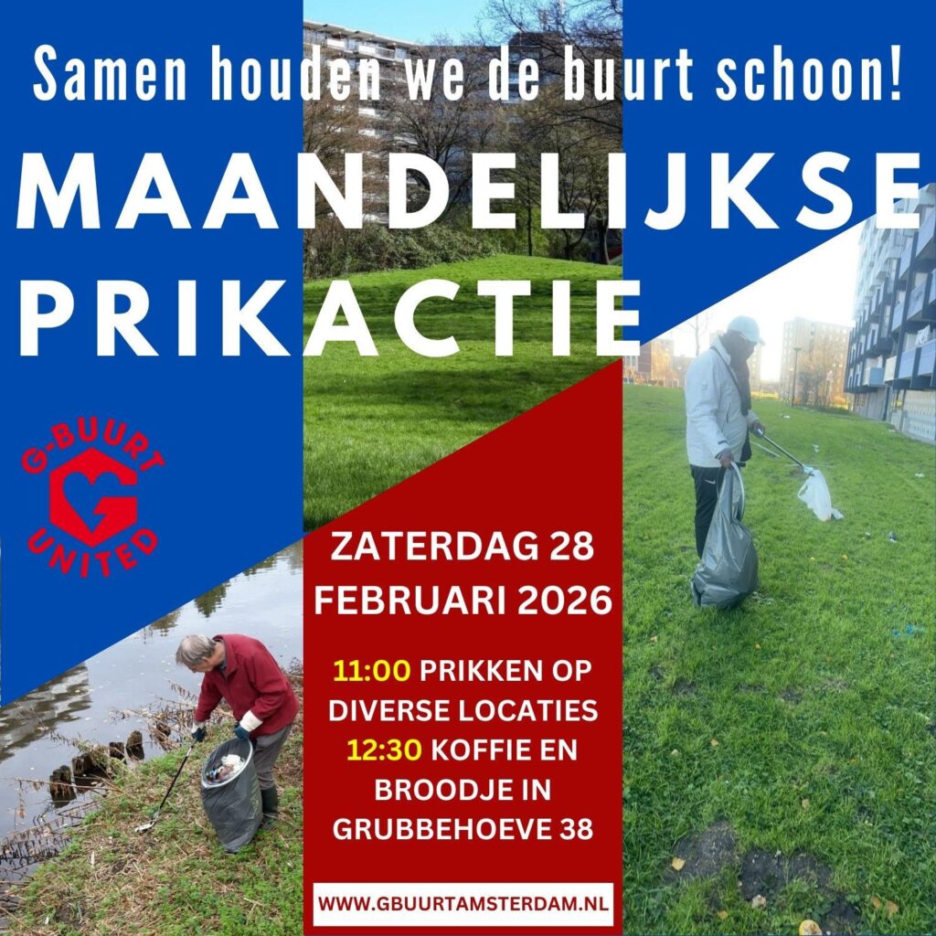Maandelijkse prikactie