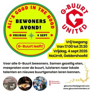 G-buurt Bewonersvond
