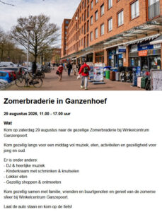 Zomerbraderie